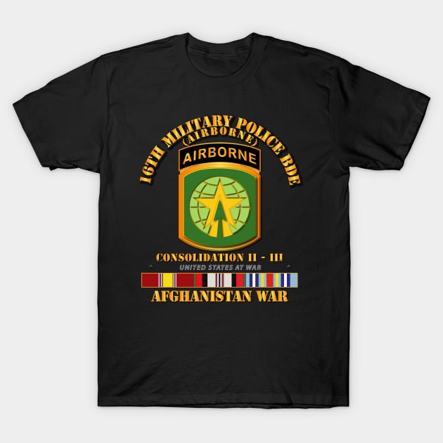 16th MP Bde - Afghanistan War w SVC T-Shirt by twix123844